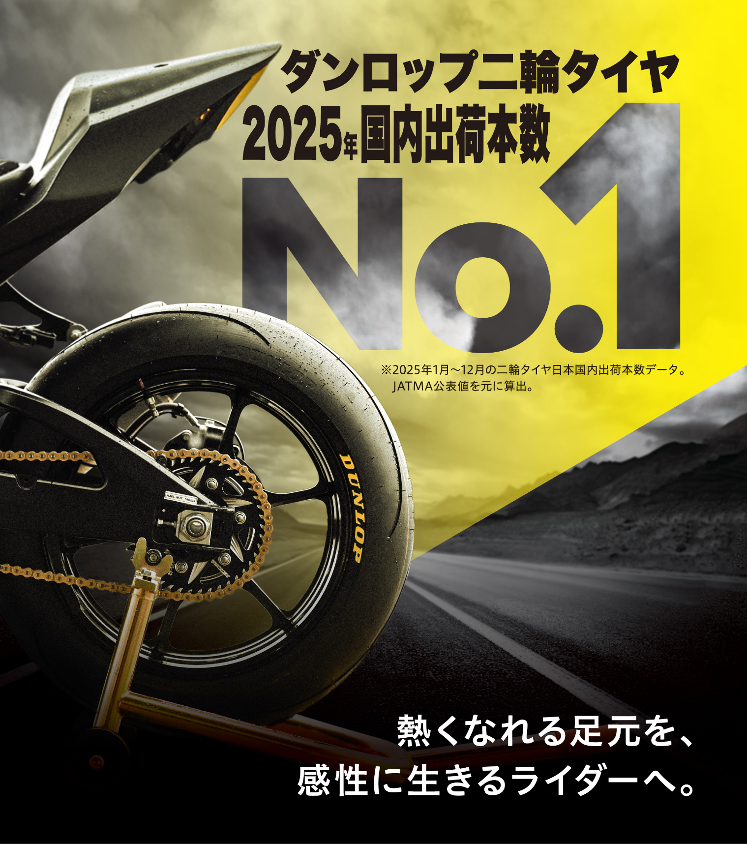 バイクのタイヤならDUNLOP（ダンロップ）