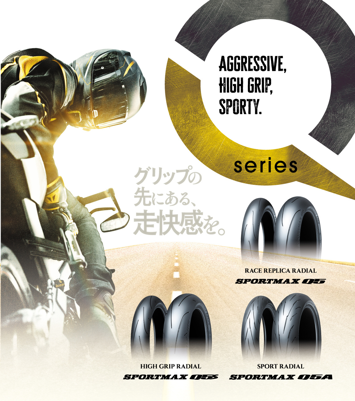 バイクのタイヤならDUNLOP（ダンロップ）